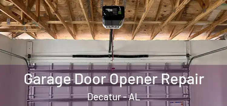  Garage Door Opener Repair Decatur - AL