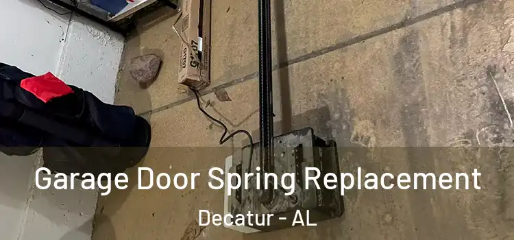  Garage Door Spring Replacement Decatur - AL