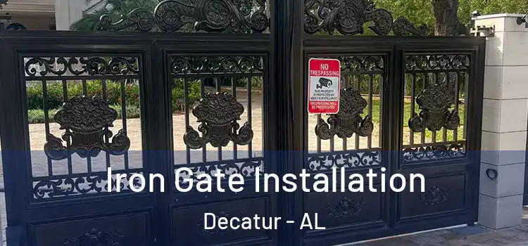 Iron Gate Installation Decatur - AL