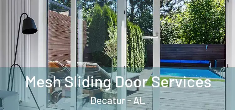 Mesh Sliding Door Services Decatur - AL